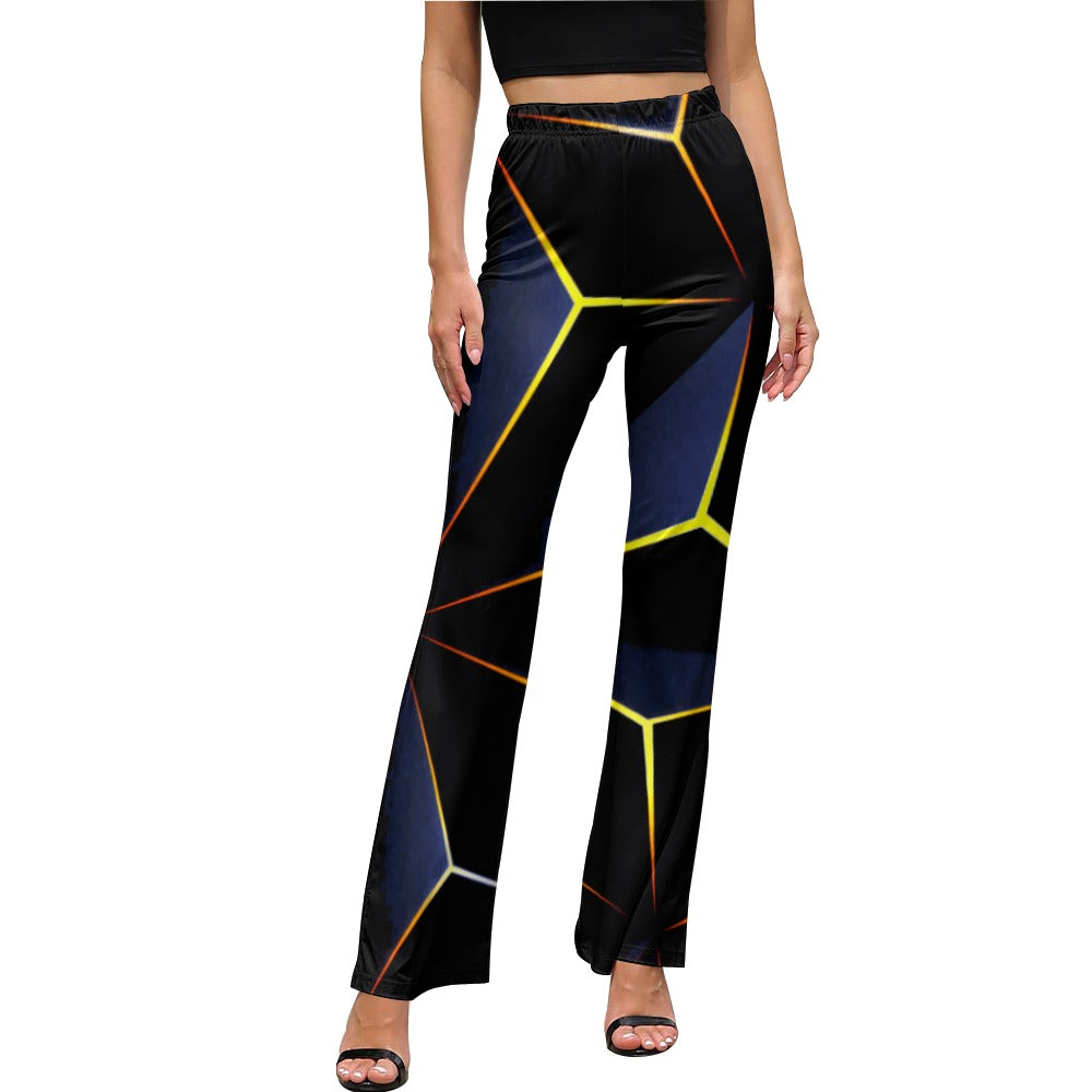 Graphic Flared Leggings