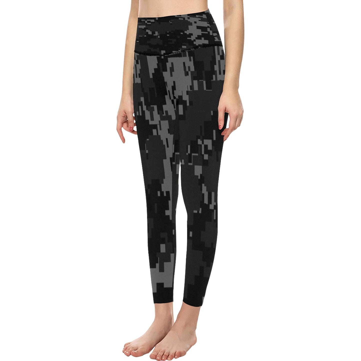 Women's High-Waisted Leggings (Model L36)