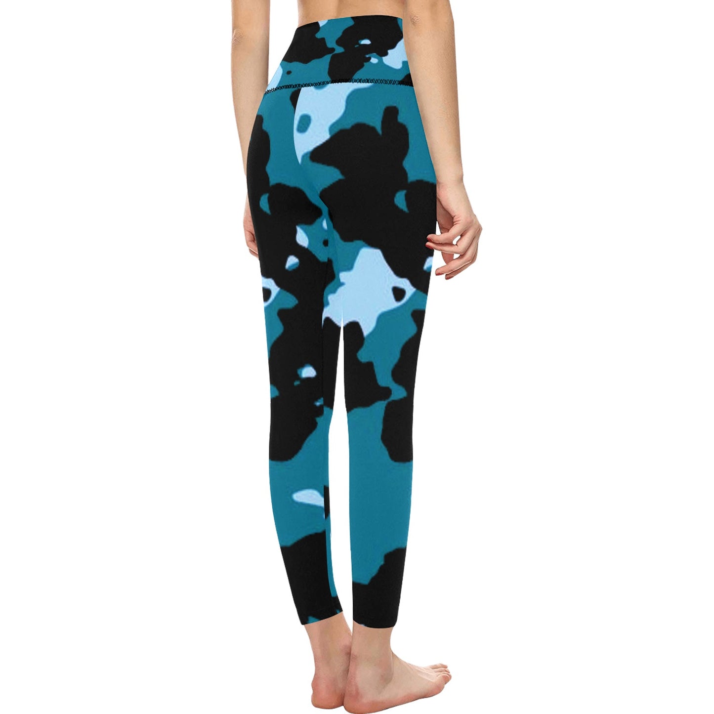 Women's High-Waisted Leggings (Model L36)