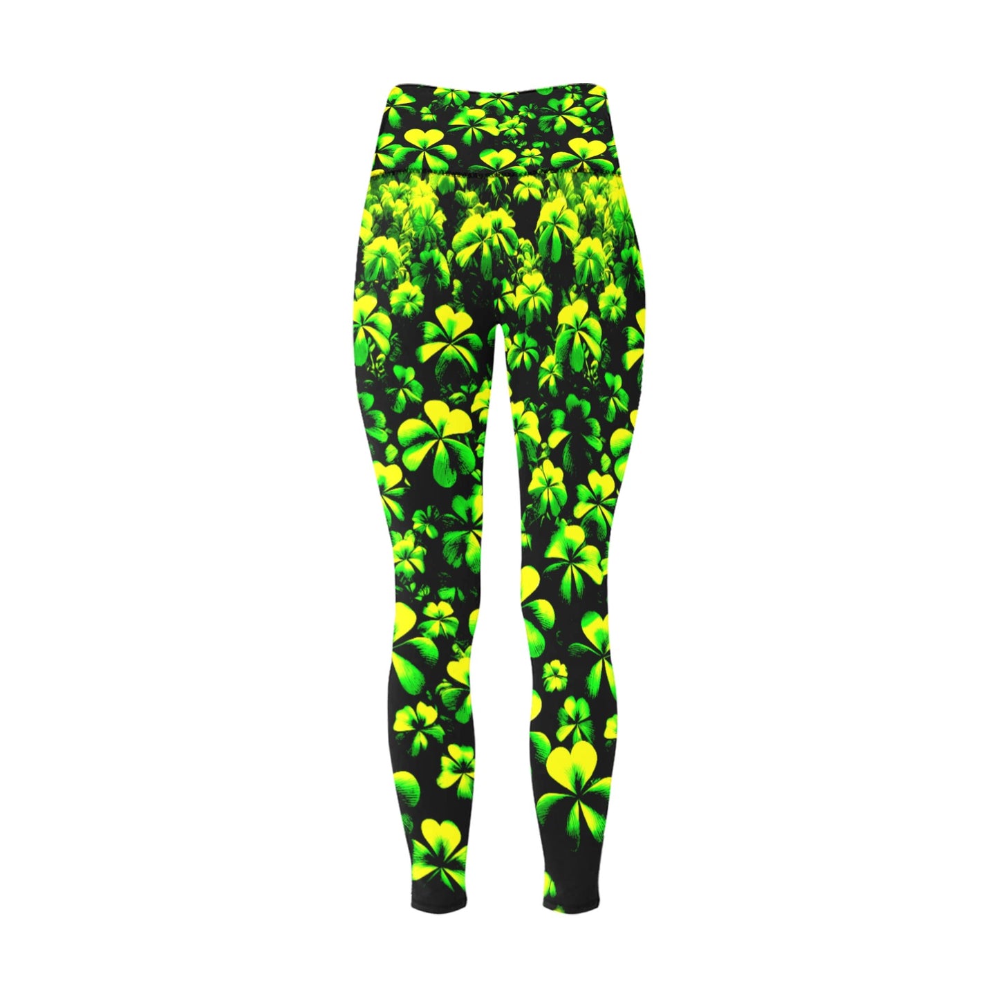 Women's High-Waisted Leggings (Model L36)