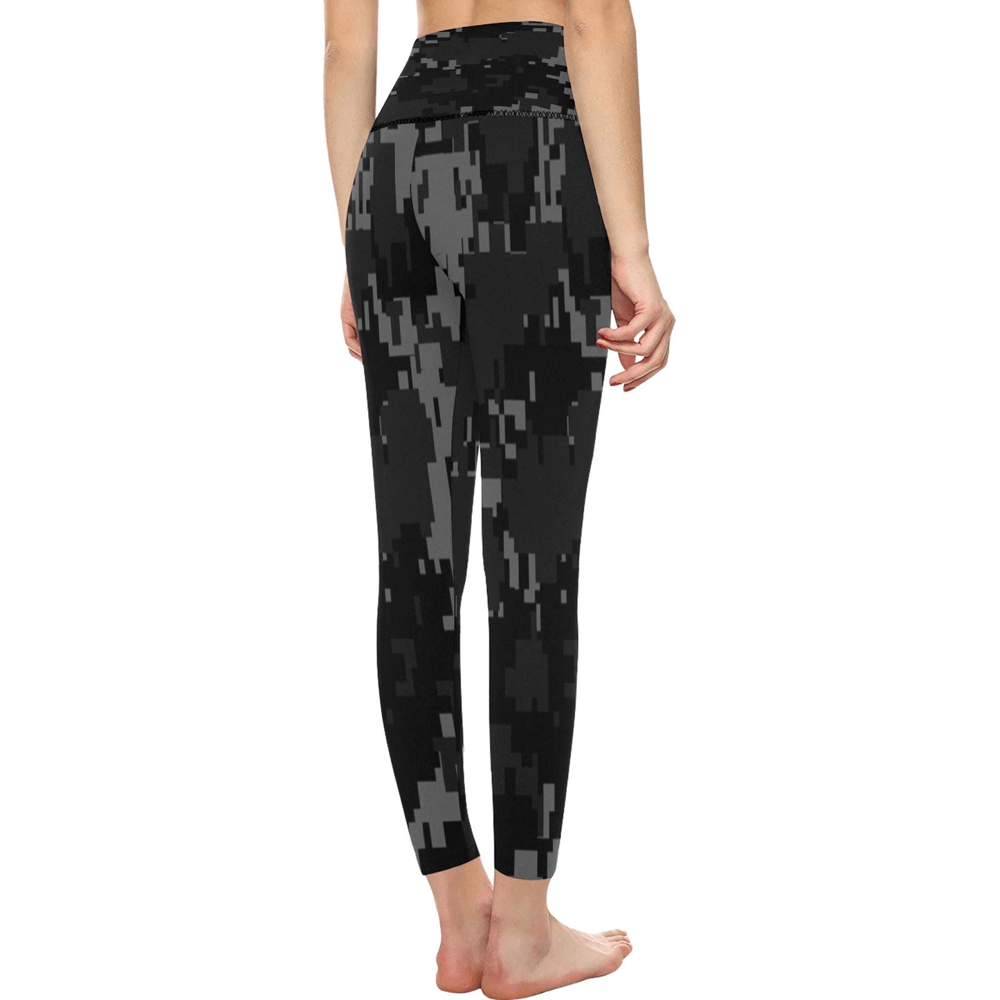 Women's High-Waisted Leggings (Model L36)