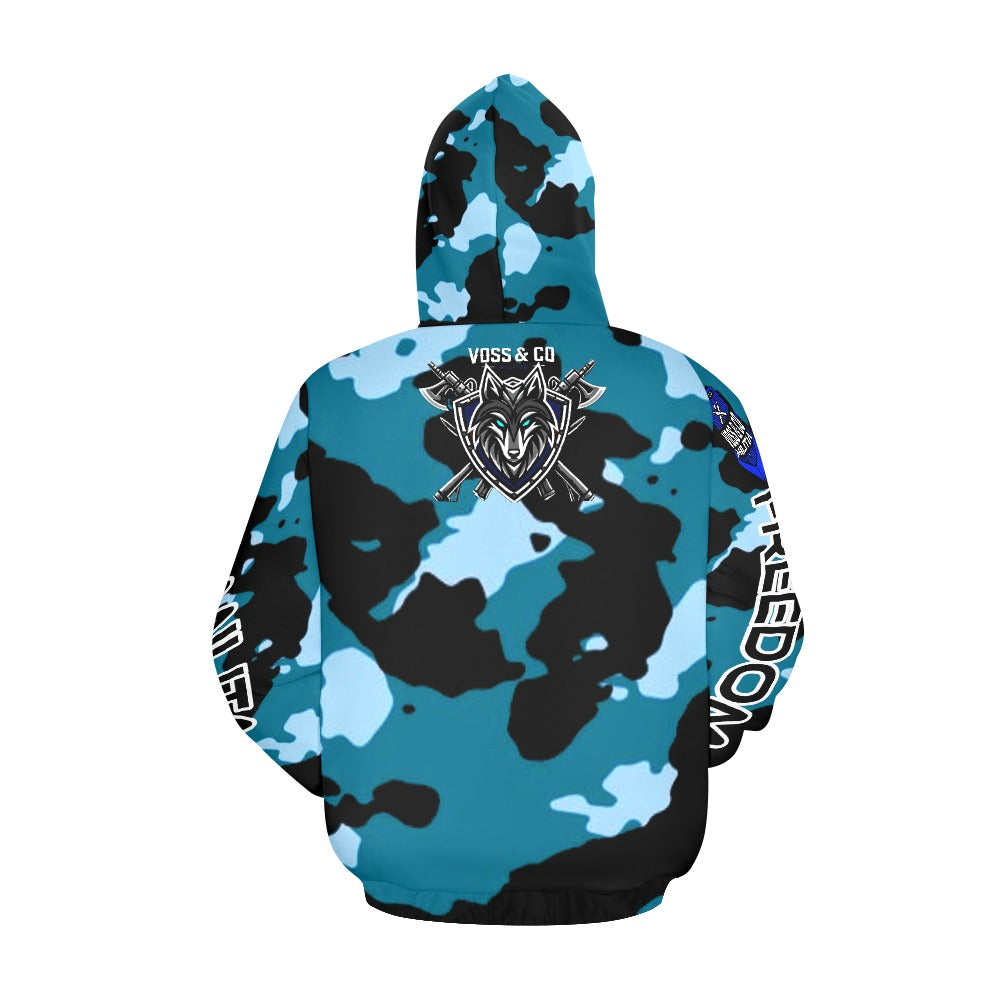 Men's All Over Print Hoodie (USA Size) (Model H13)