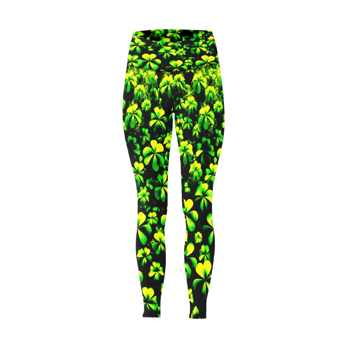 Women's High-Waisted Leggings (Model L36)