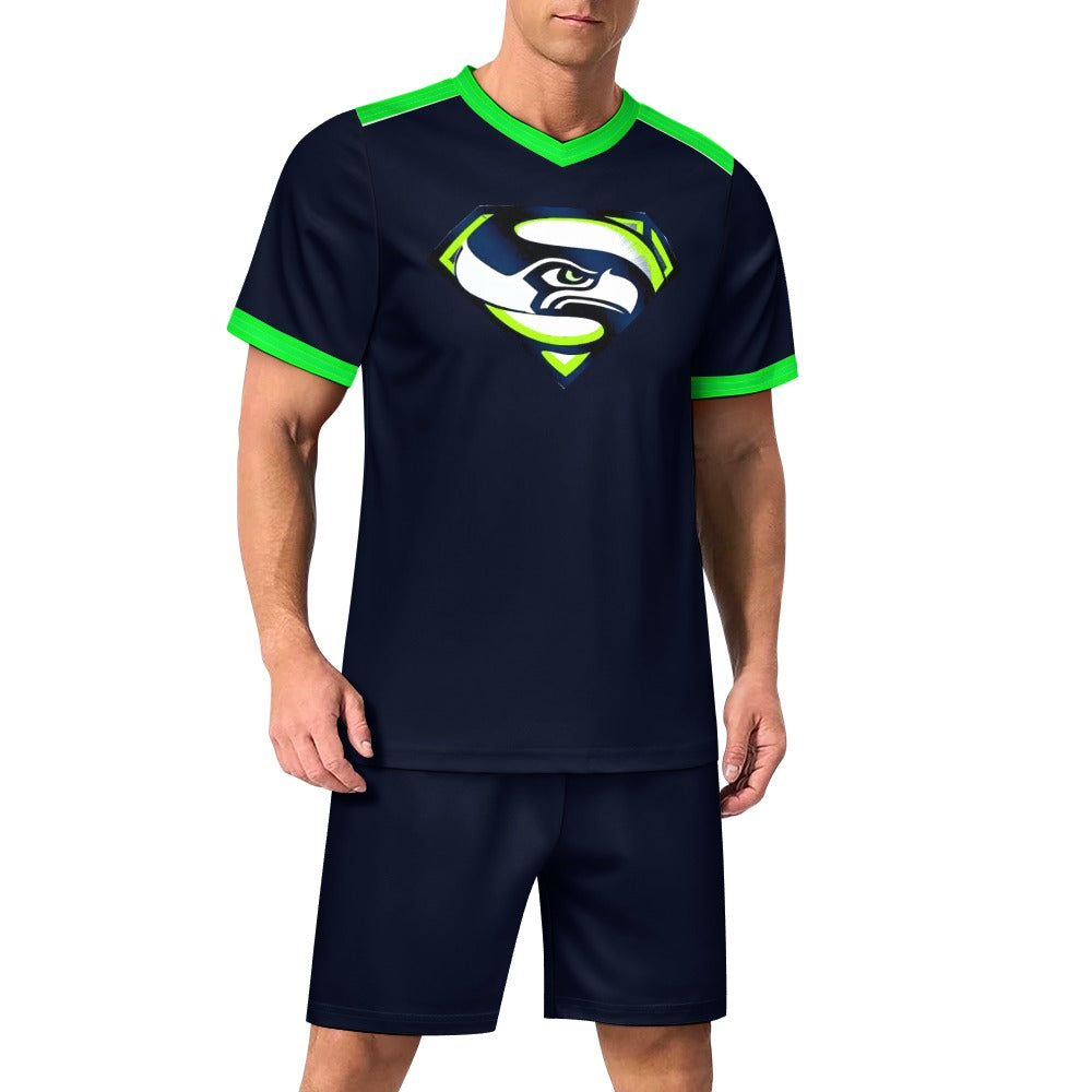 SEATTLE SEAHAWKS VELOCITY V-NECK SPORTS SET